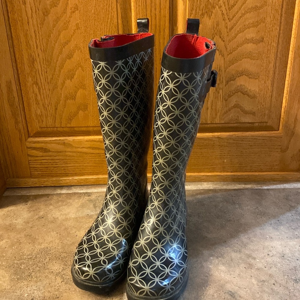 Rubber boots